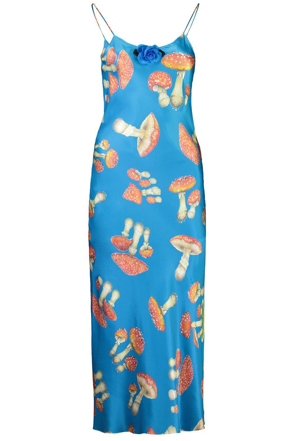 Mushroom Printed Slip Dress | RODARTE Marissa Collections Mushroom Printed Slip Dress | RODARTE Marissa Collections