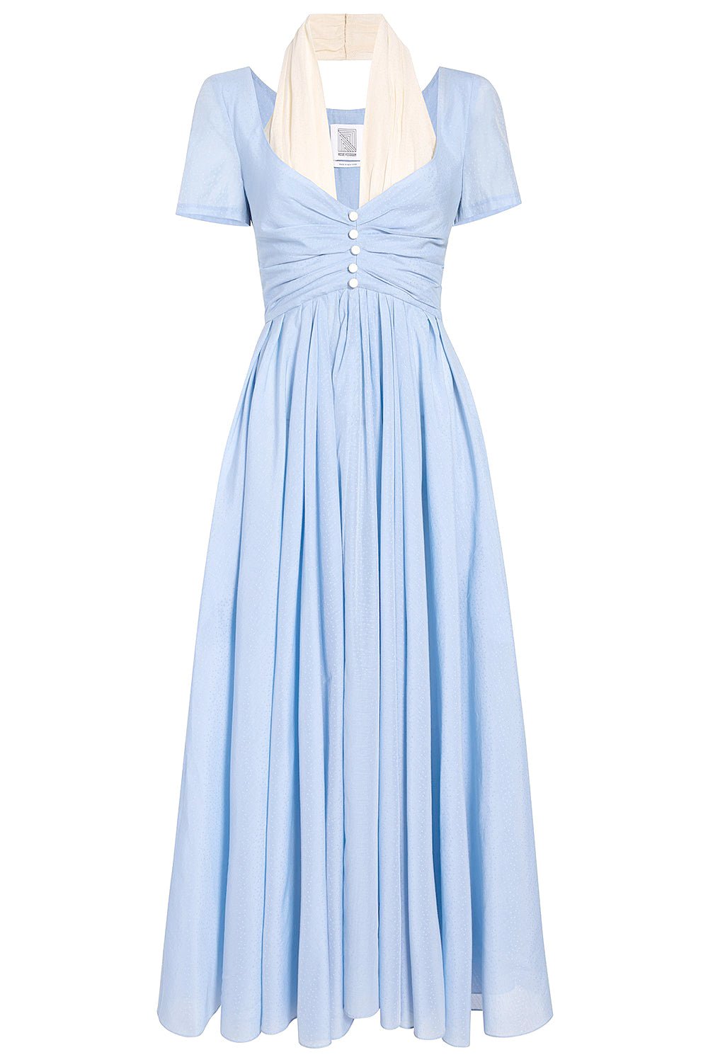 All Tucked In Halter Dress