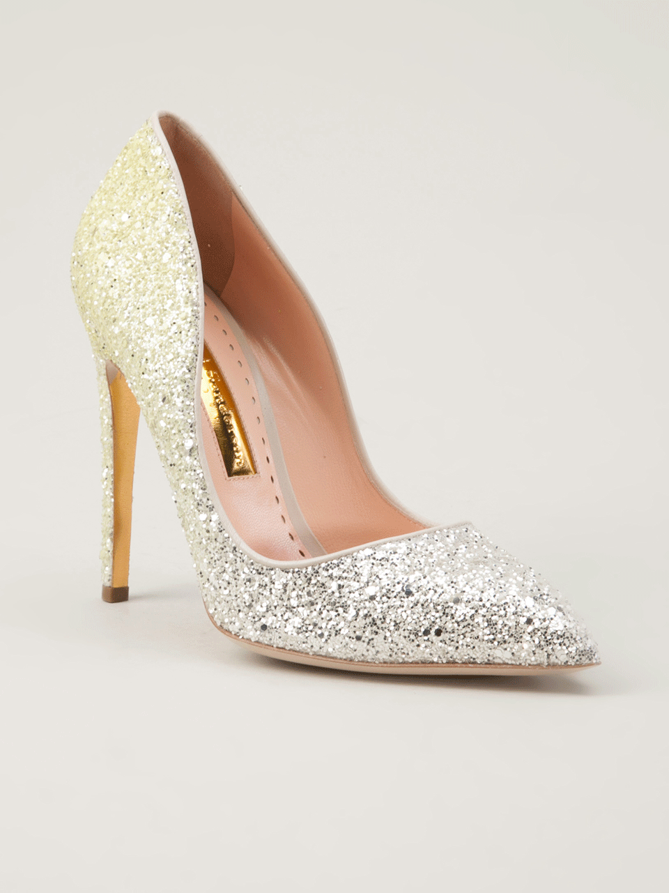 RUPERT SANDERSON-Elba Glitter Pump-