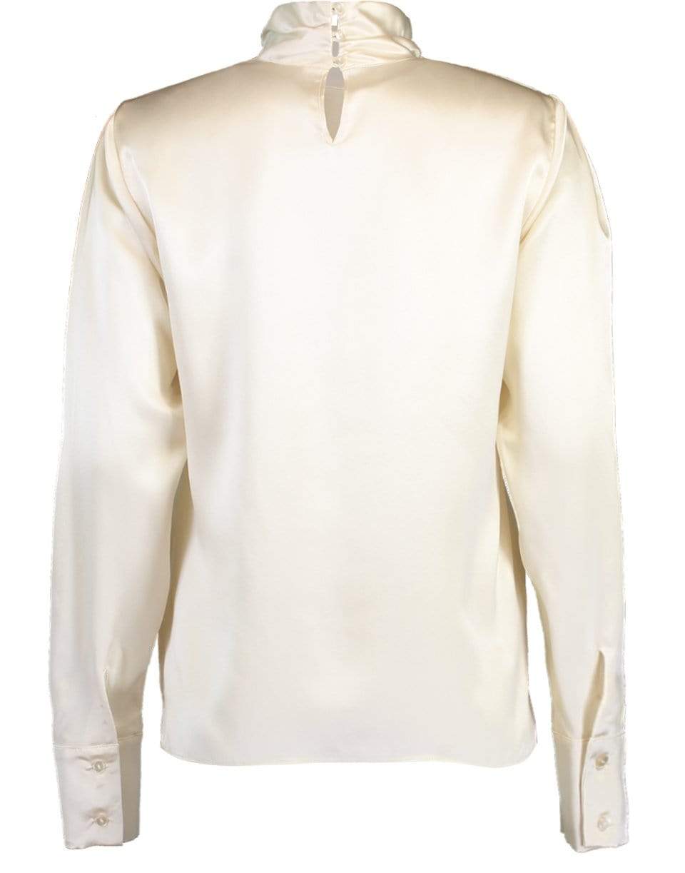 SABLYN-High Neck Silk Blouse-