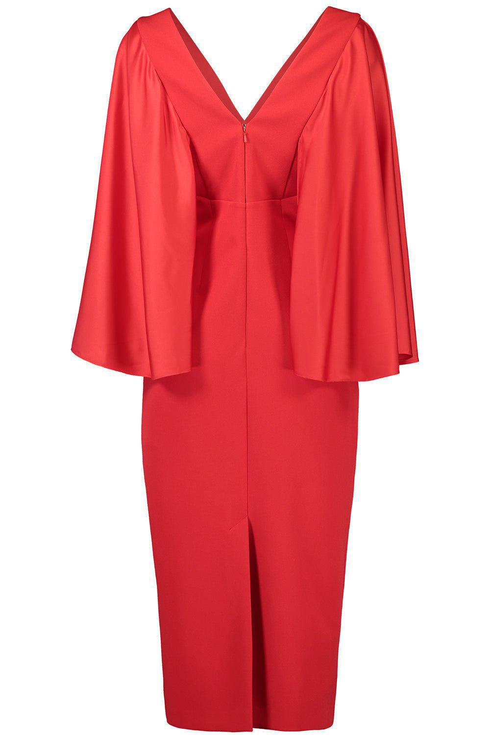 SAFIYAA-Aretha Dress-CHRRYRED