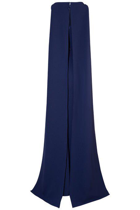 SAFIYAA-Ginevra Gown - Maritime Navy-