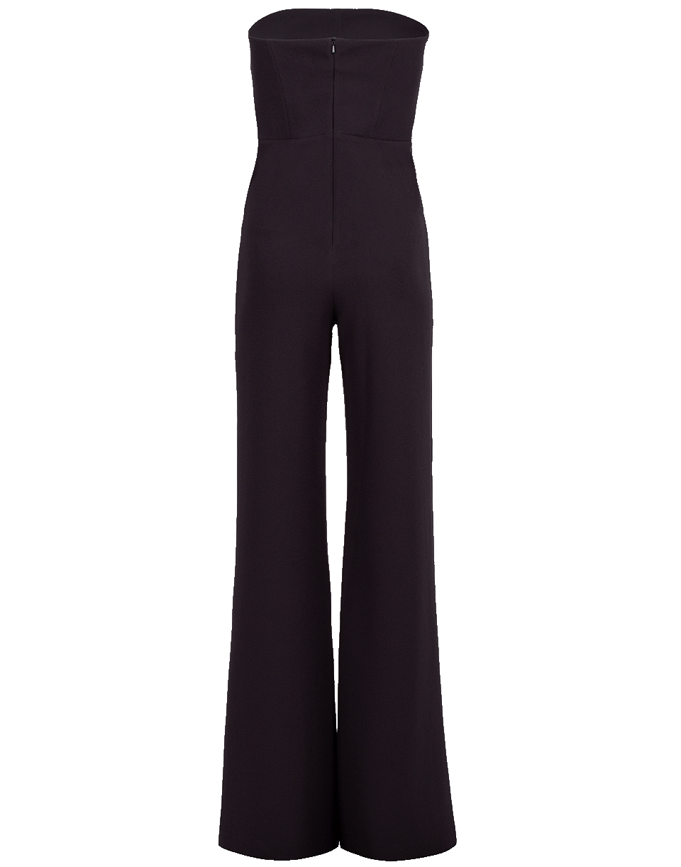 SAFIYAA-Strapless Jumpsuit-BLACK