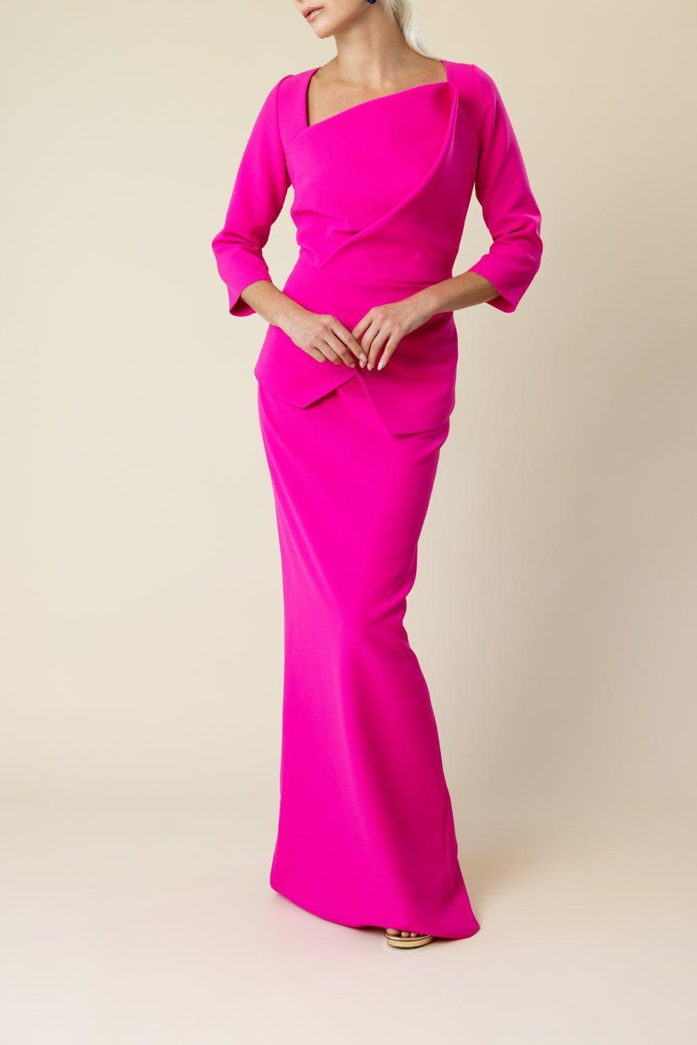 SAFIYAA-Sidha Skirt - Wild Strawberry-