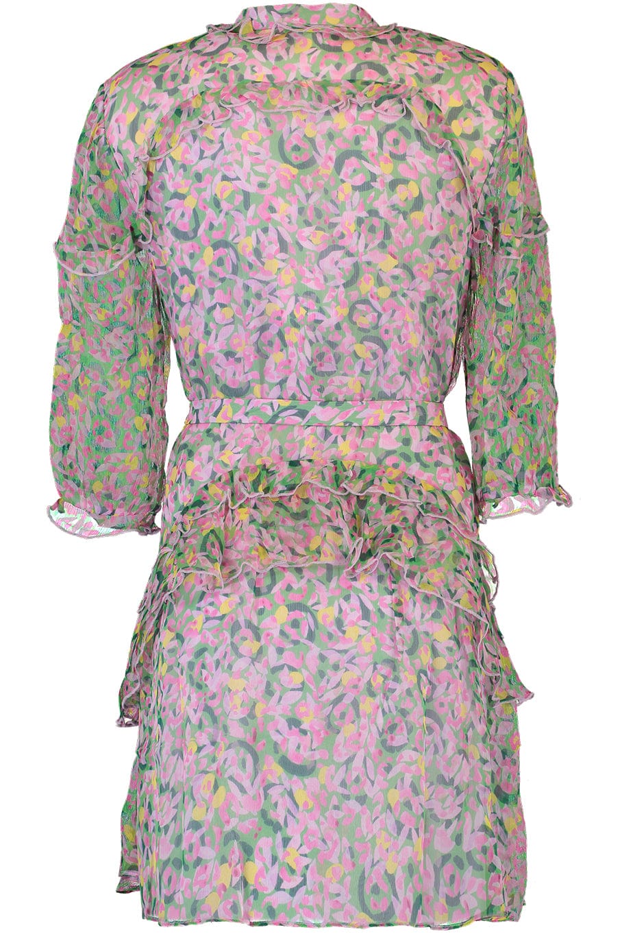 SALONI-Tilly Ruffle Dress-