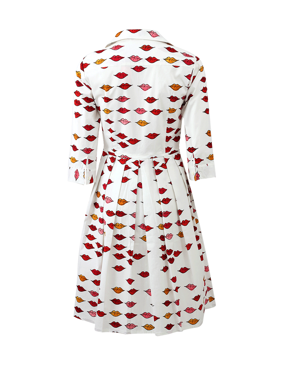 SAMANTHA SUNG-Audrey Lip Print Dress-