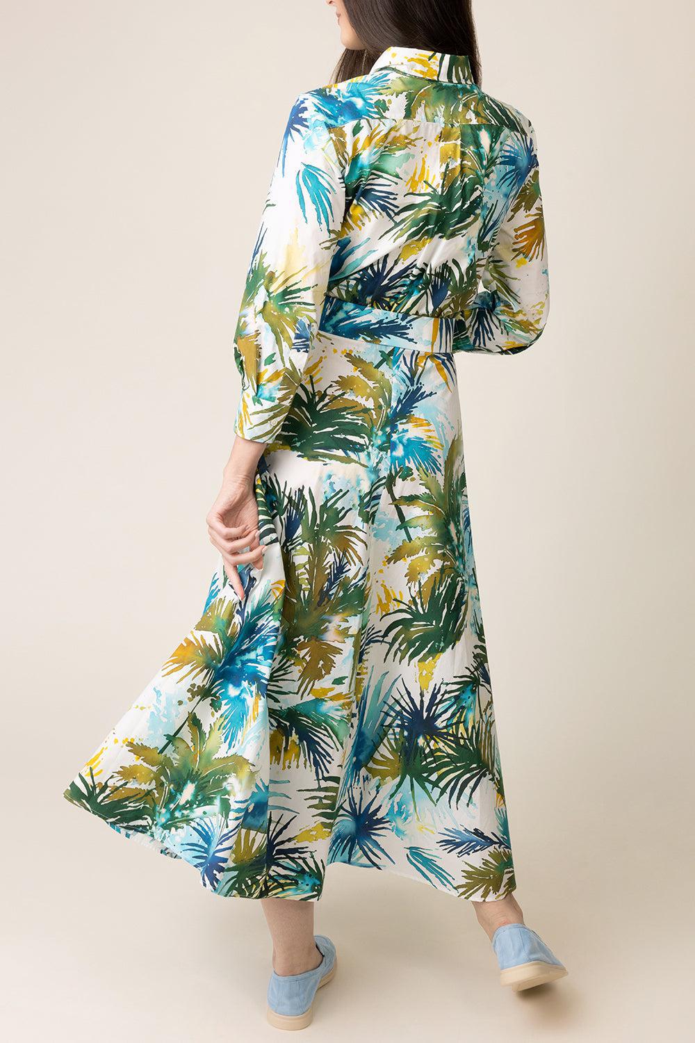 Dralla Dress-WTRCLRPL-38-CLOTHINGDRESSCASUAL-SARA ROKA