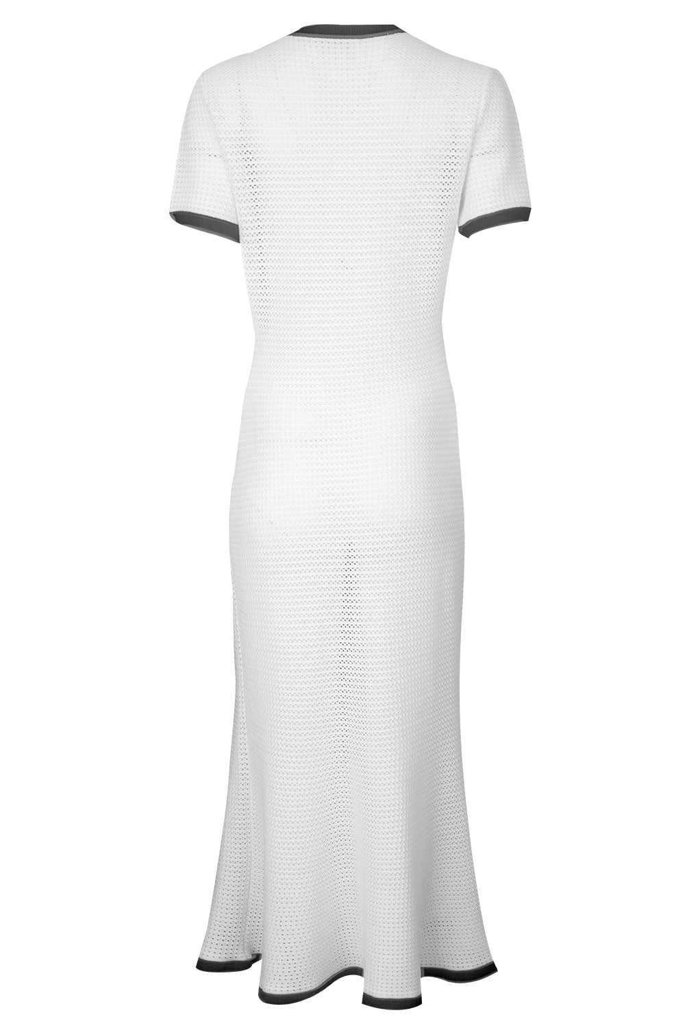 self-portrait-Crochet Midi Dress-