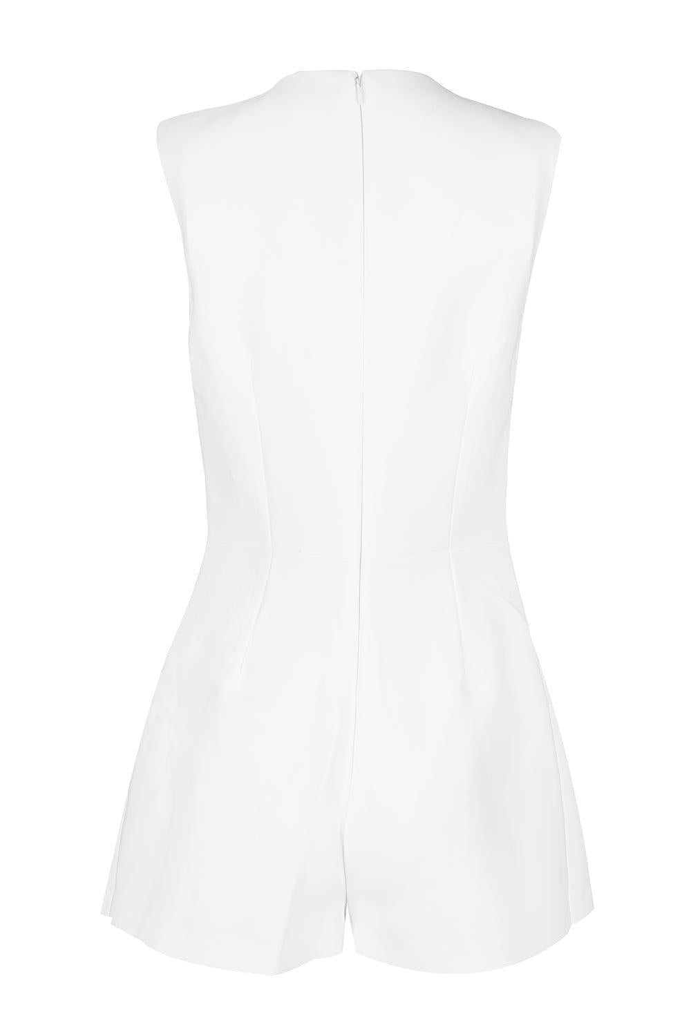 Crepe Playsuit-WHITE-00-CLOTHINGPANTJUMPSUIT-self-portrait