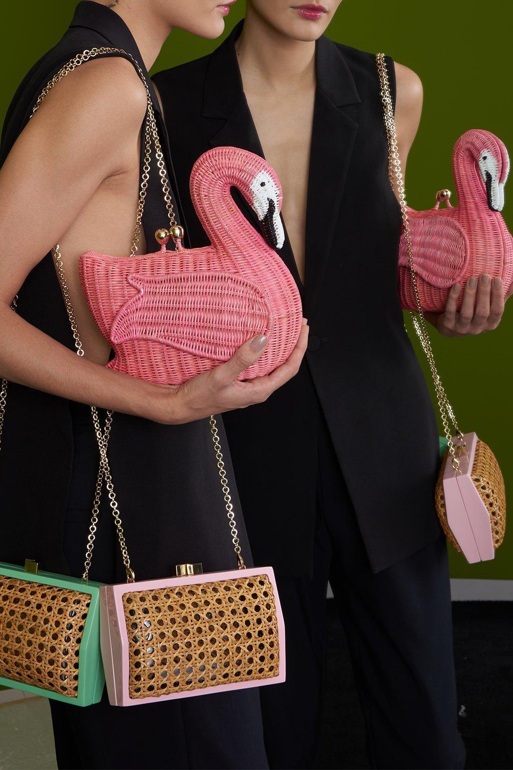 SERPUI-Flamingo Clutch-PINK