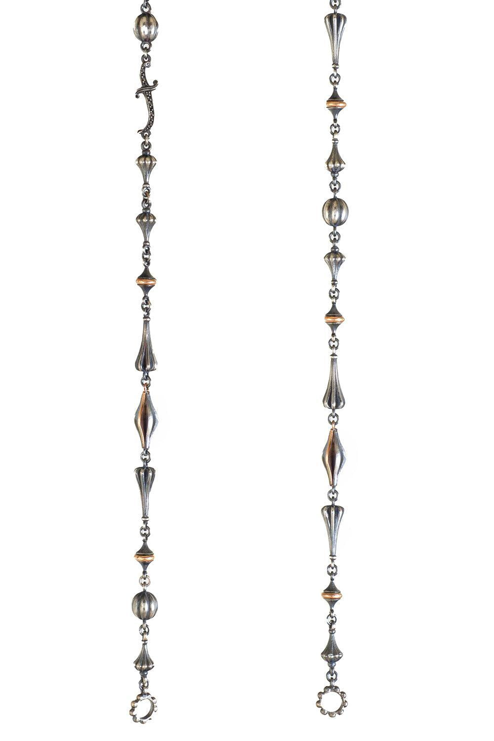 アクセサリー Thang Sachi Black Diamond Open Dagger Chain Necklace | SEVAN BICAKCI – Marissa