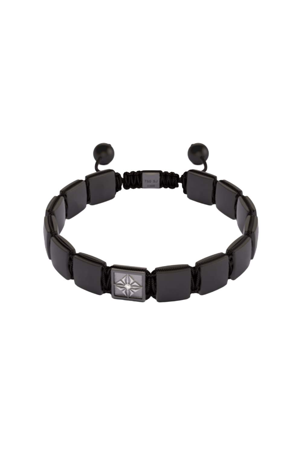 Diamond Matte Black Lock Bracelet | SHAMBALLA JEWELS – Marissa
