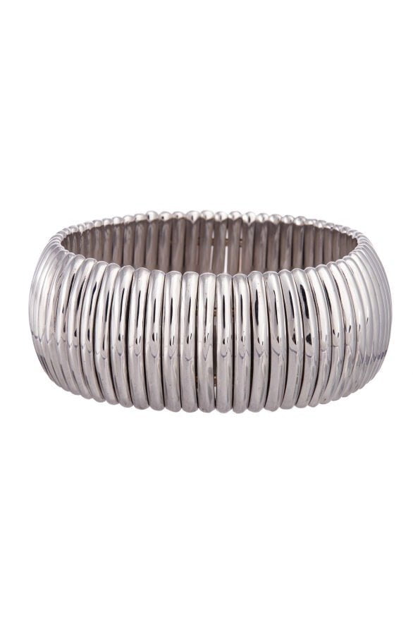 Stretch Line Bracelet - 17cm - White Gold – Marissa Collections