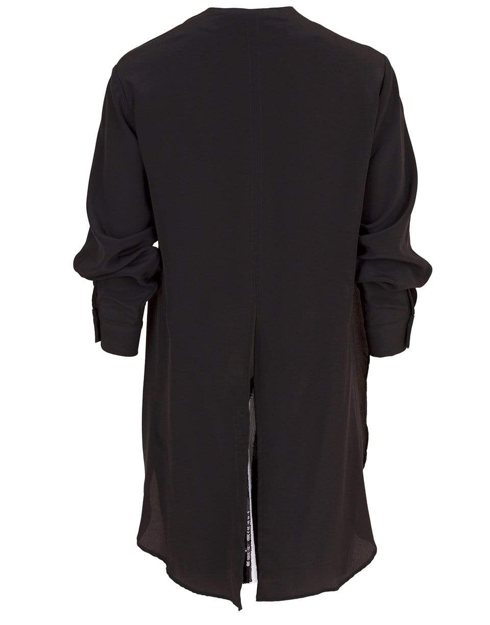 SILVIA TCHERASSI-Halima Dress-BLK/WHT