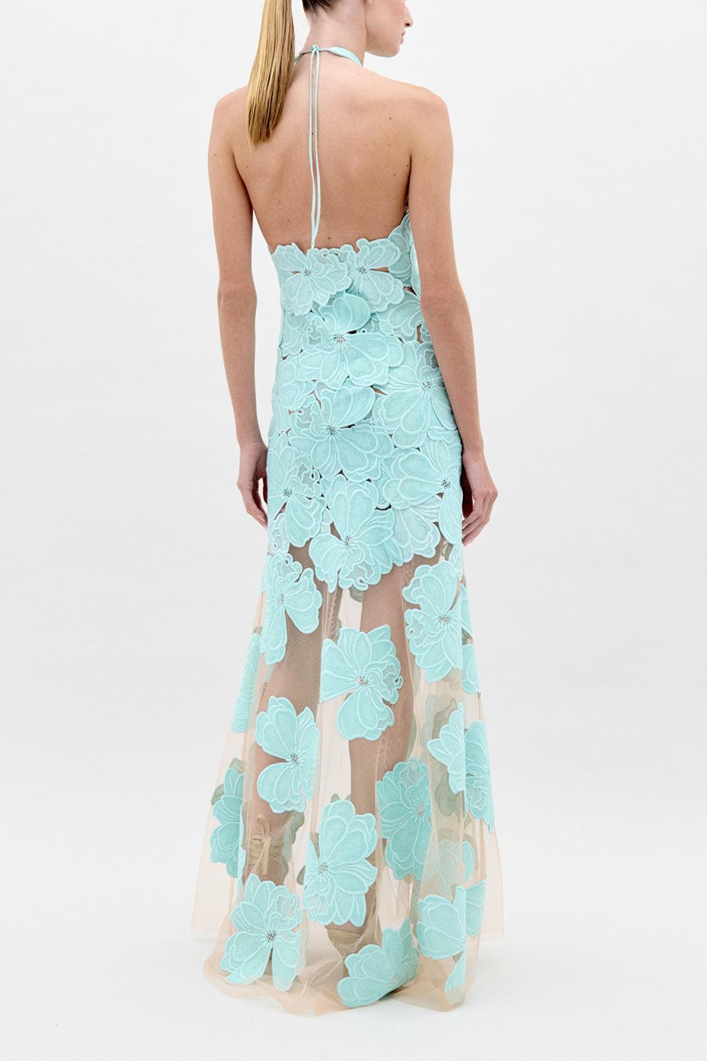 Mab Dress-TURQUOIS-XS-CLOTHINGDRESSGOWN-SILVIA TCHERASSI