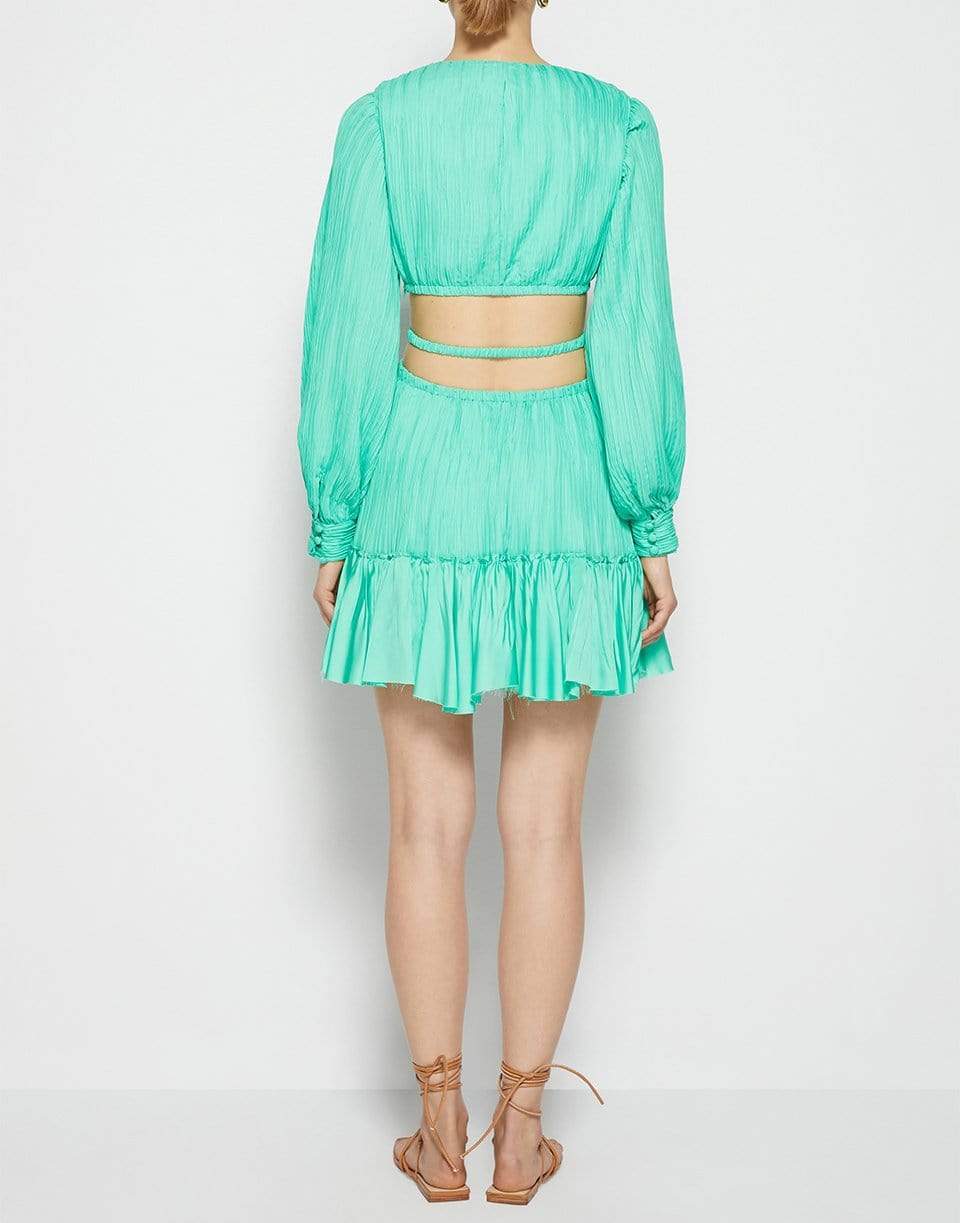 SIMKHAI-Londyn Mushroom Pleat Dress-