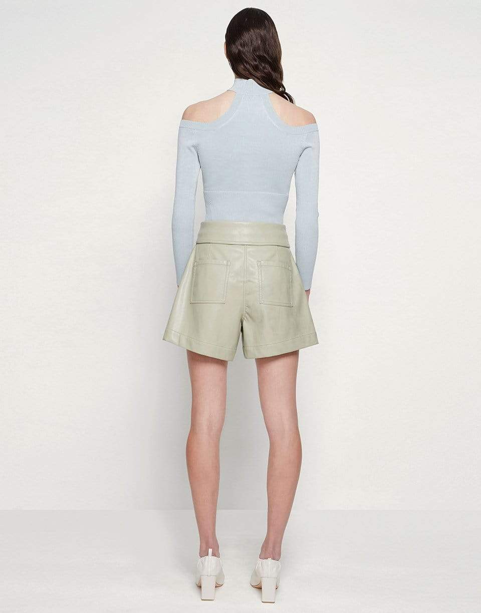 SIMKHAI-Tide Lila Cold Shoulder Pullover-