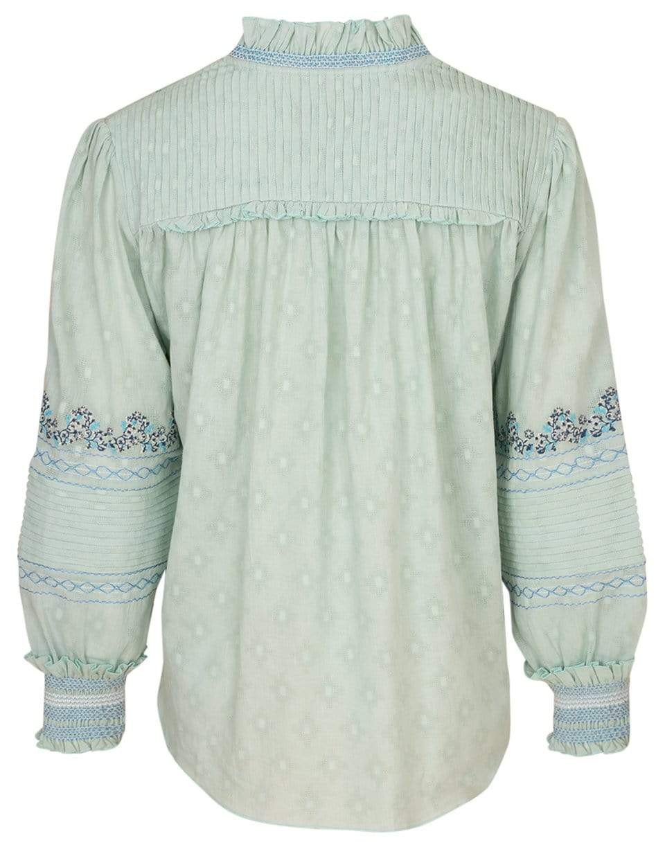 SIMKHAI-Tallie Bohemian Cotton Top-