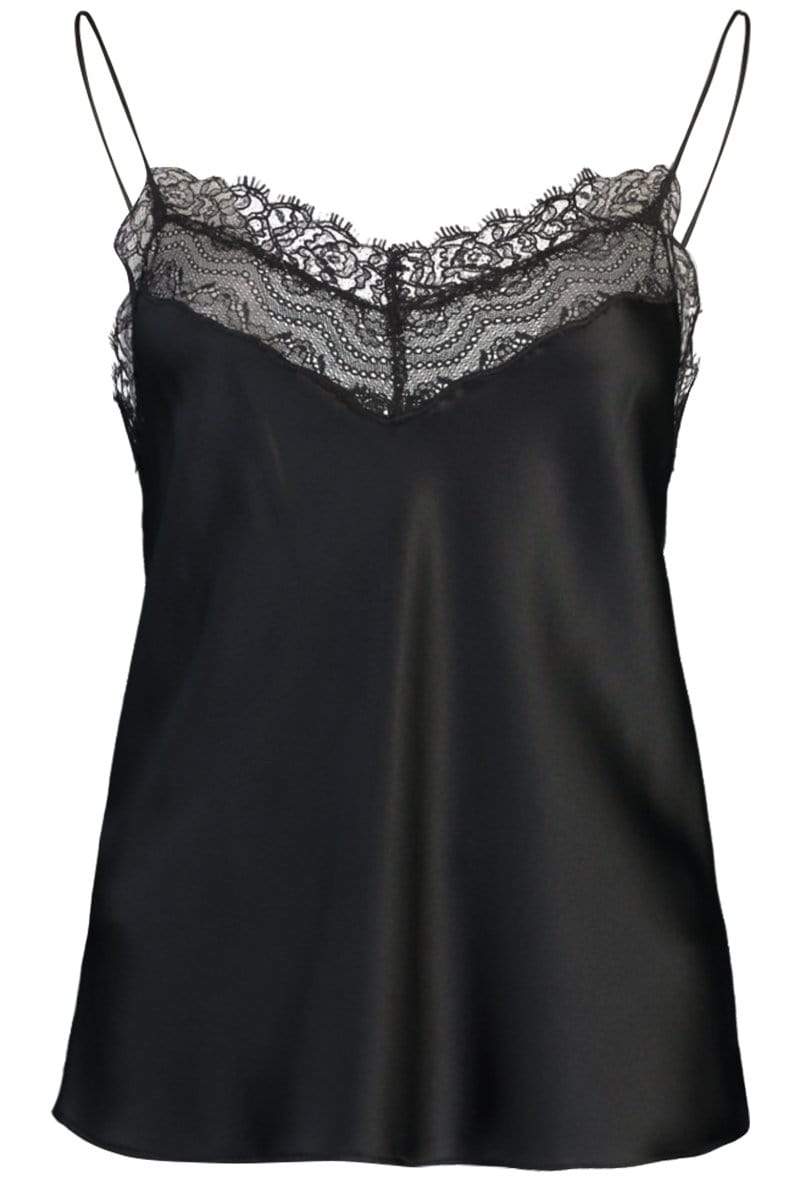【新品未使用】THE SHISHIKUI ribbon cami/BLACK Ondeline Silk Lace Cami ~ Black – Shake Your Bon Bon