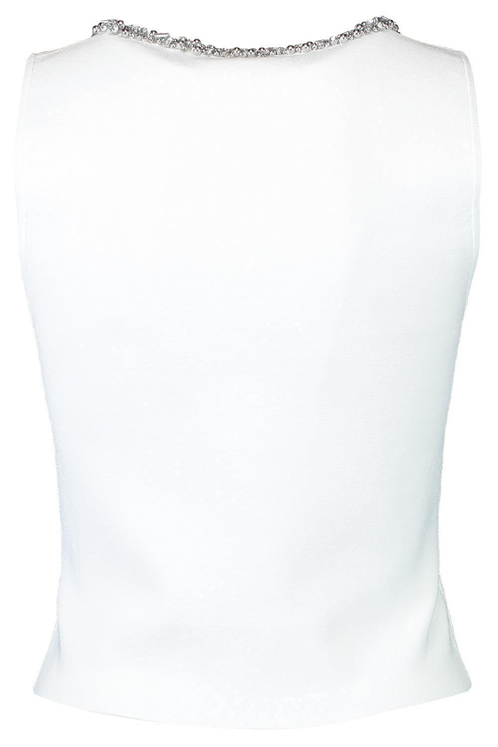 SIMKHAI-Marceline Tank - Ivory-