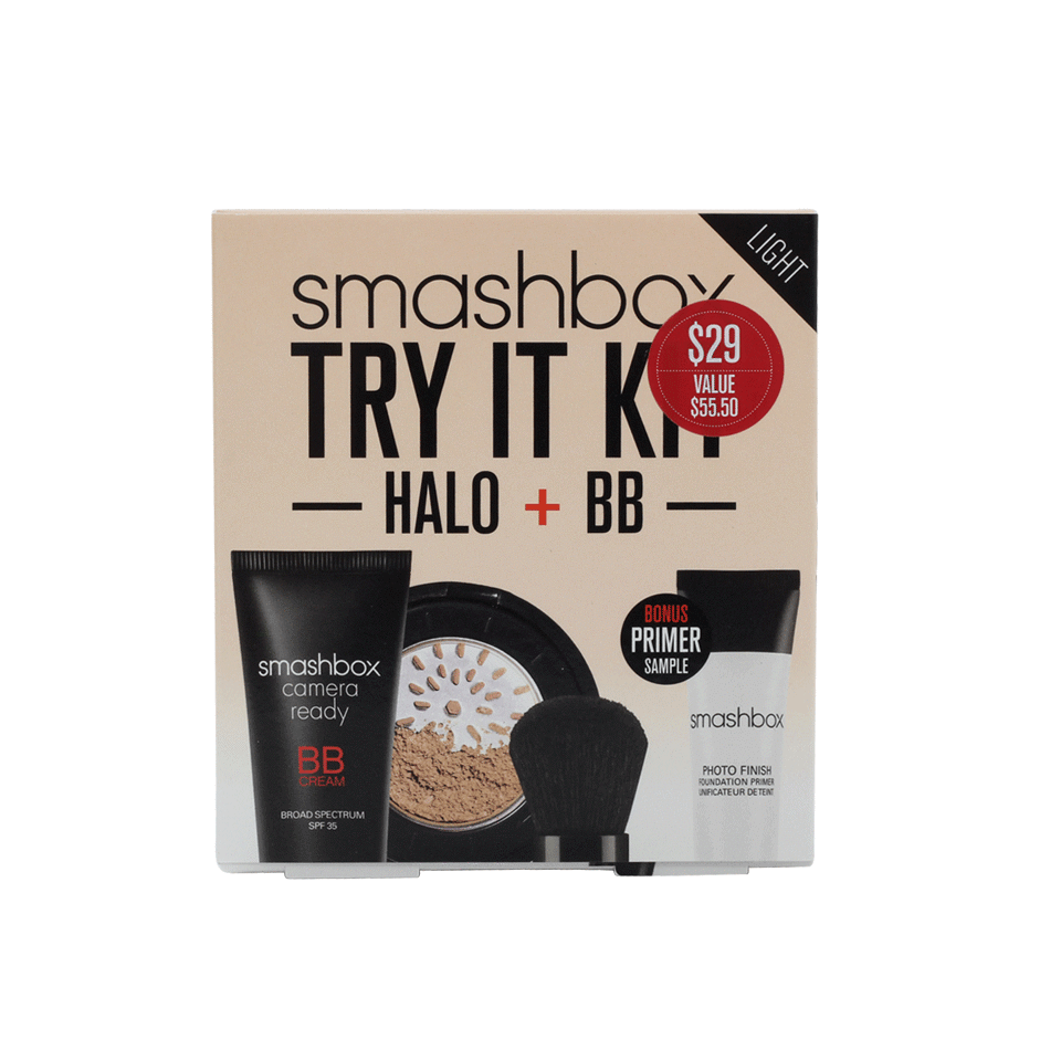 SMASHBOX-Light Halo BB Try It Kit-LIGHT