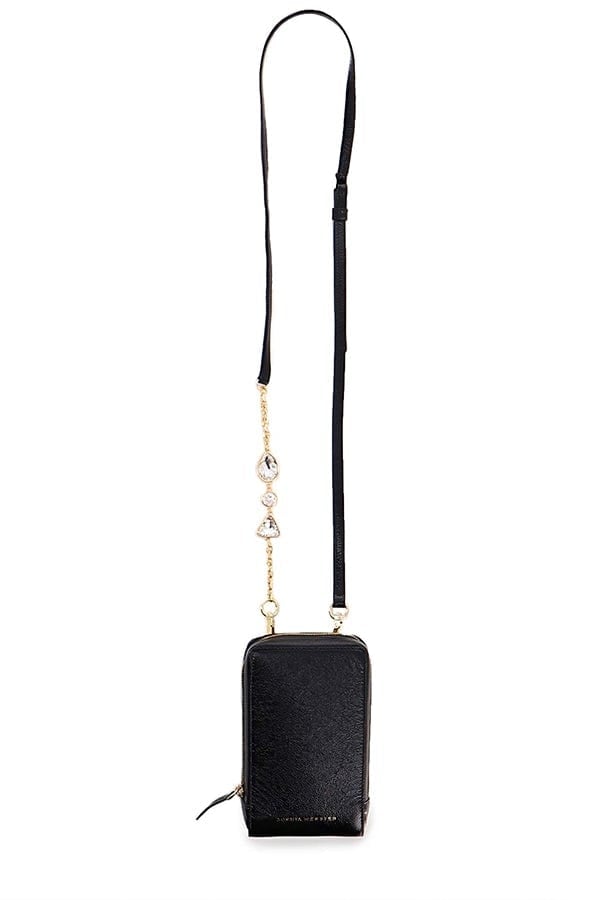 SOPHIA WEBSTER-Phone Purse - Black-BLACK