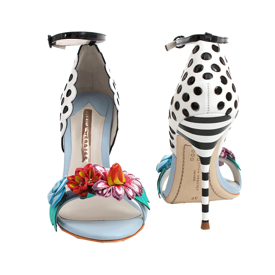 SOPHIA WEBSTER-Lilico Polka Dot Sandal-