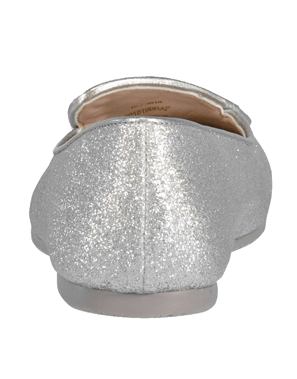 SOPHIA WEBSTER-Bibi Butterfly Junior Flat-SILVER