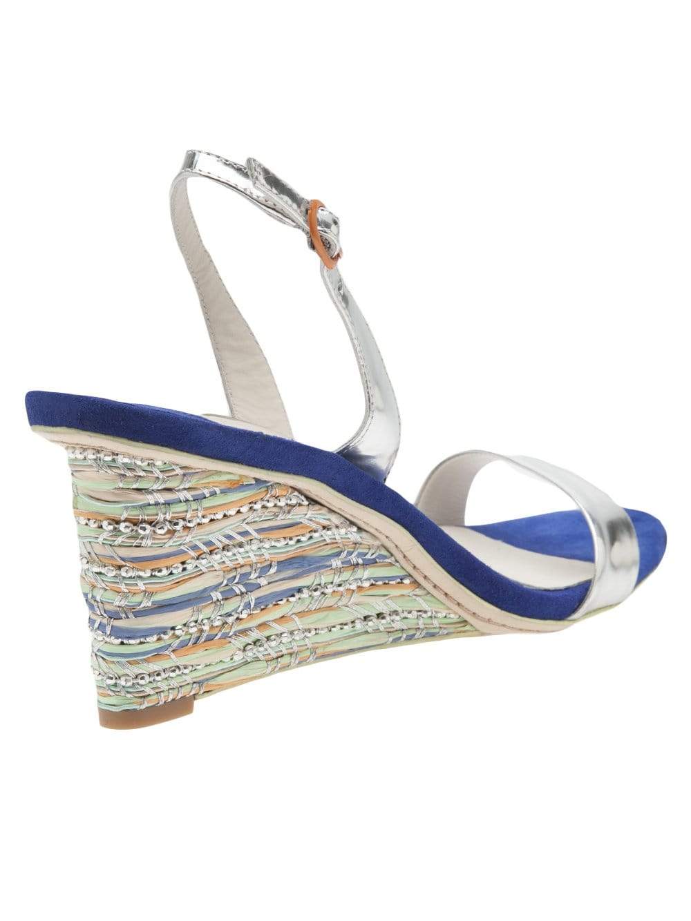 SOPHIA WEBSTER-Mirror Stripe Wedge-