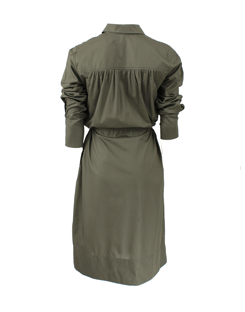 SOPHIE THEALLET-Drawstring Waist Shirt Dress-