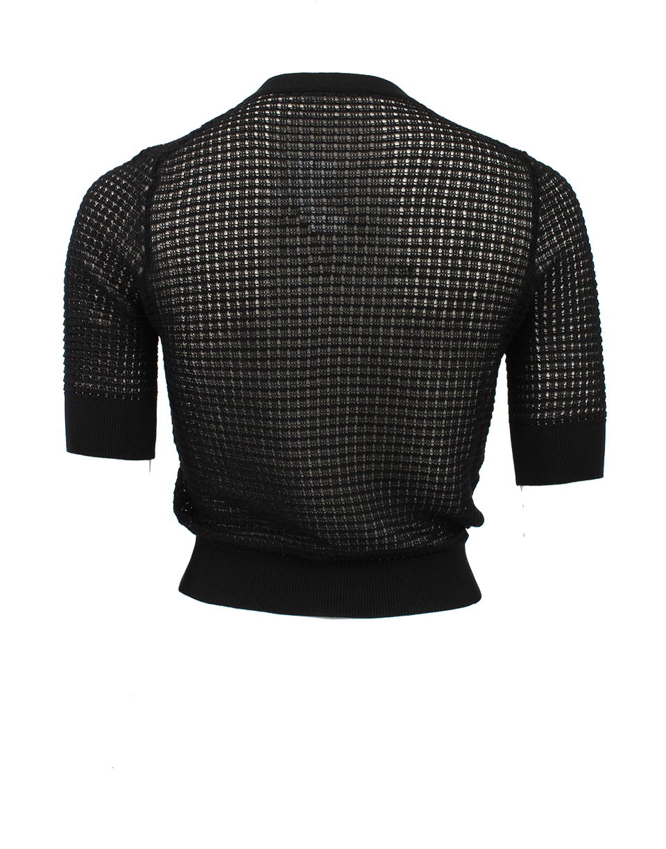 SOPHIE THEALLET-Half-Sleeve Textured Cardigan-