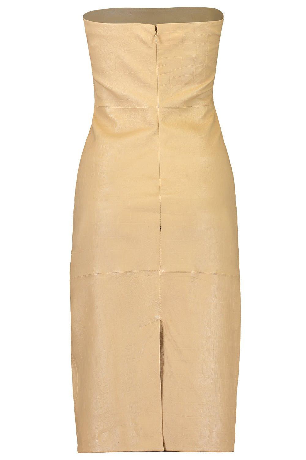 SPRWMN-Embossed Pencil Dress-