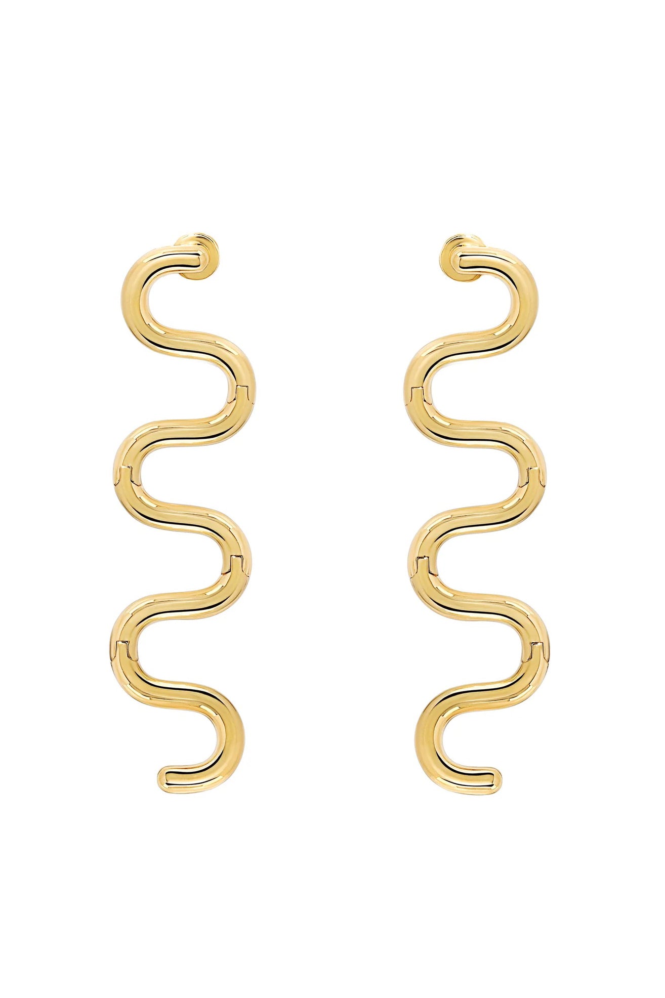 STATE PROPERTY-Edessa Earrings-YELLOW GOLD