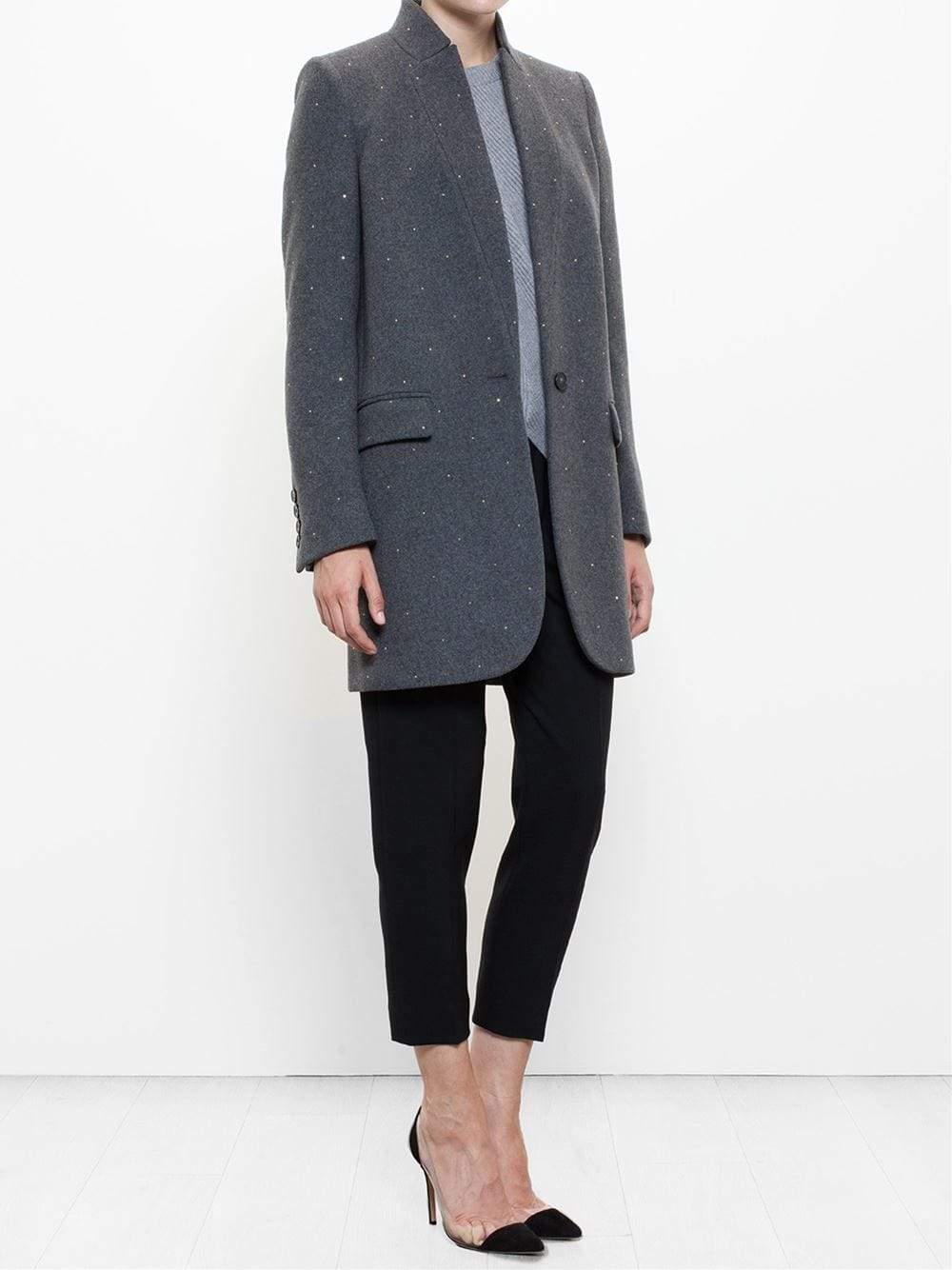 STELLA MCCARTNEY-Bryce Coat-CHARCOAL