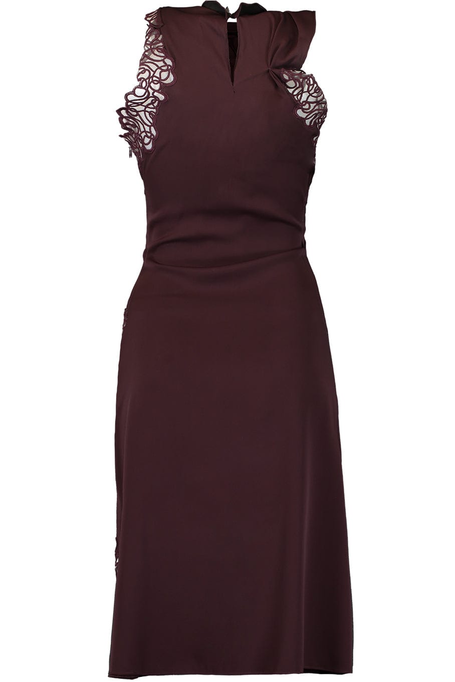 STELLA MCCARTNEY-Halterneck Lace Dress-