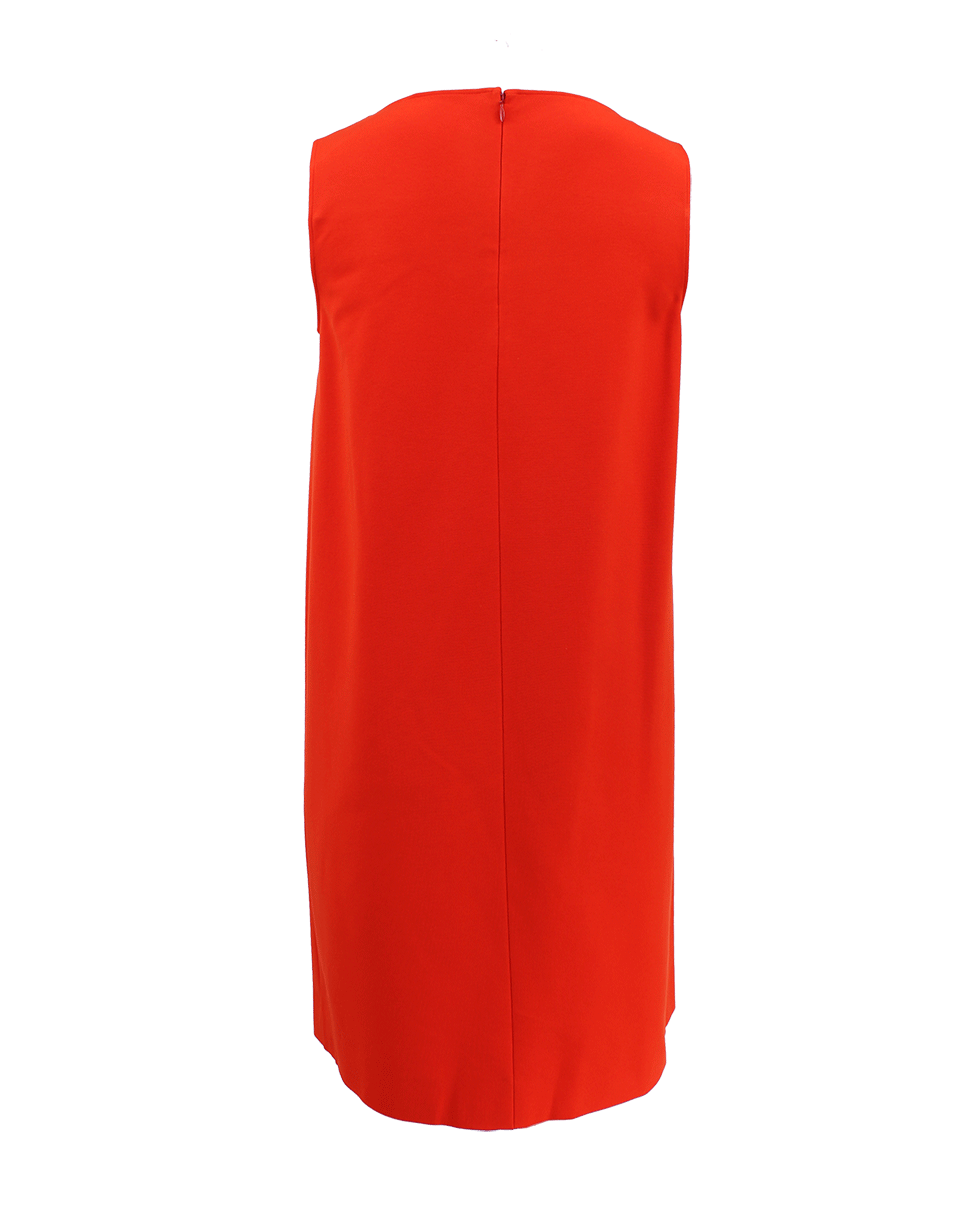 STELLA MCCARTNEY-Lace Top Invert Pleat Dress-