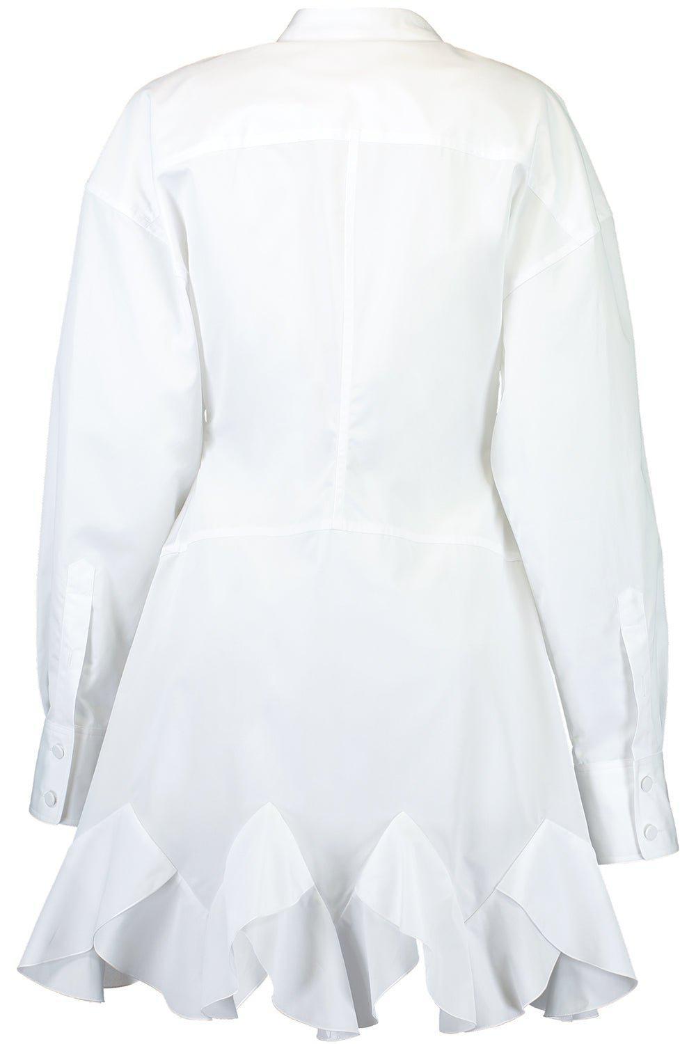 STELLA MCCARTNEY-Ruffled Shirt Dress-