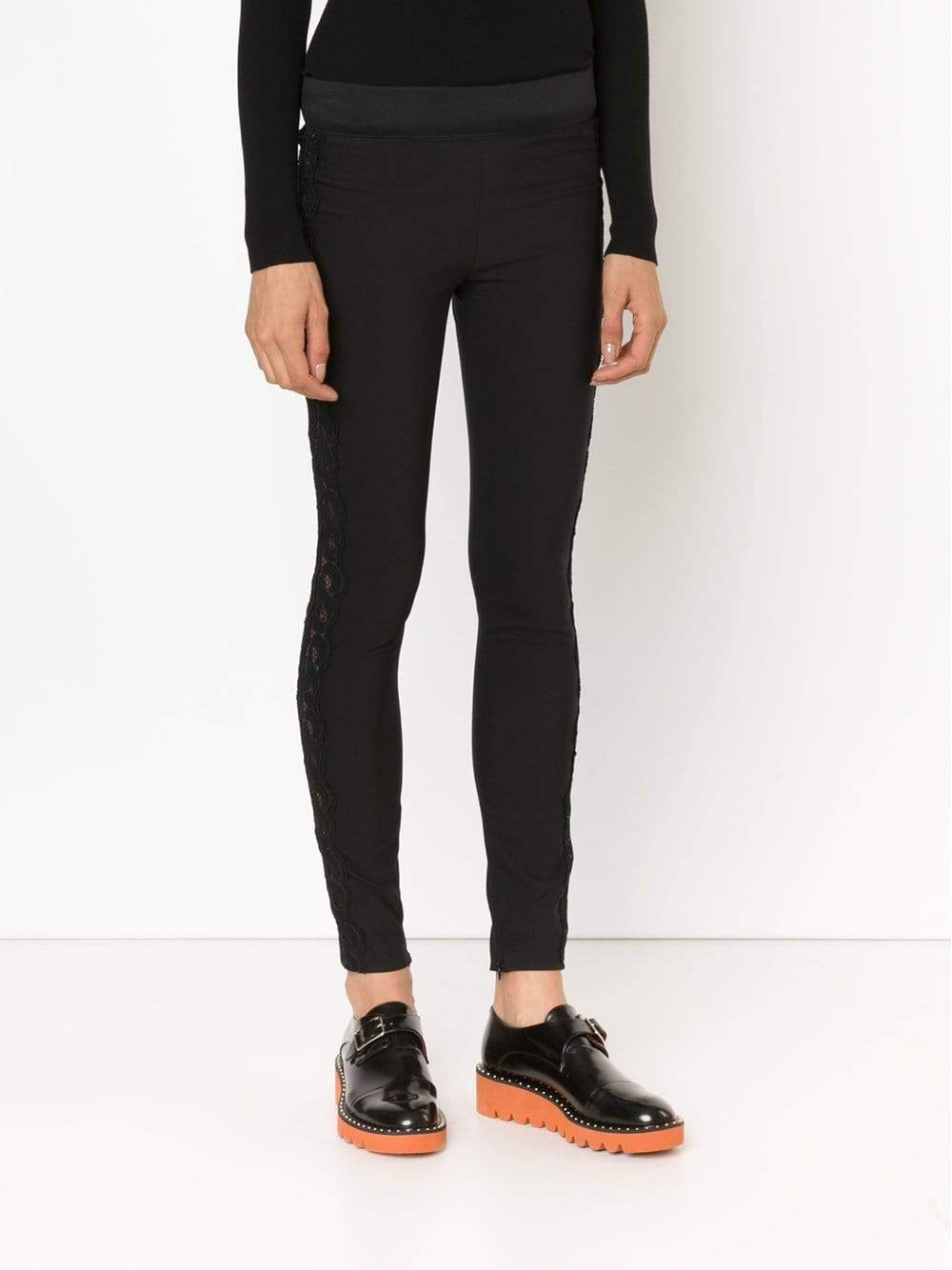 STELLA MCCARTNEY-Lace Detail Legging-