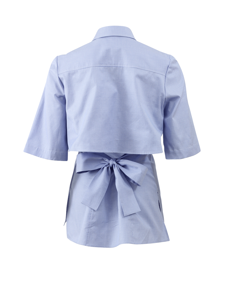 STELLA MCCARTNEY-Helen Tie Back Blouse-