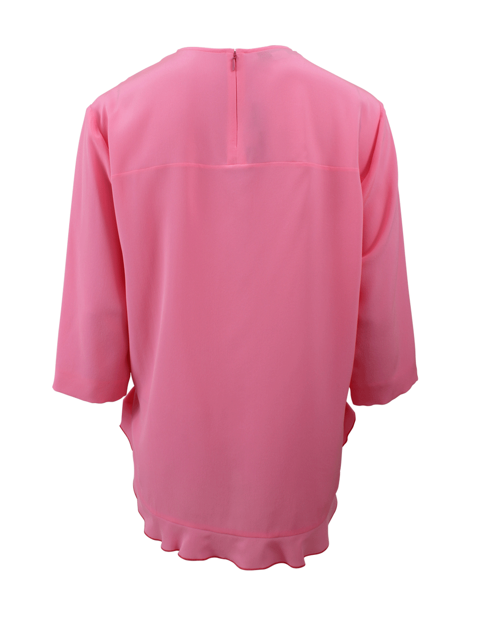 STELLA MCCARTNEY-Ruffle Trim Blouse-