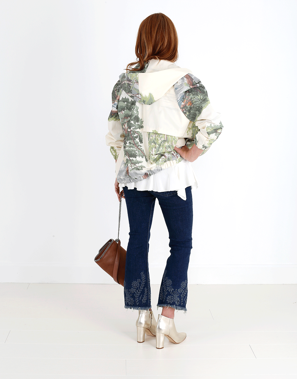 STELLA MCCARTNEY-Tuxedo Jersey Top-