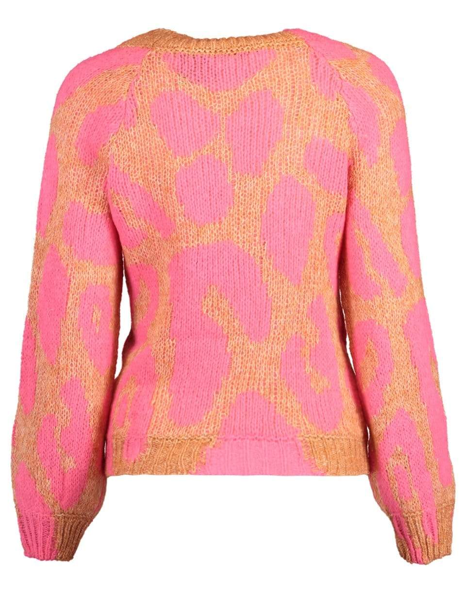 STELLA MCCARTNEY-Leopard Knit Jumper-