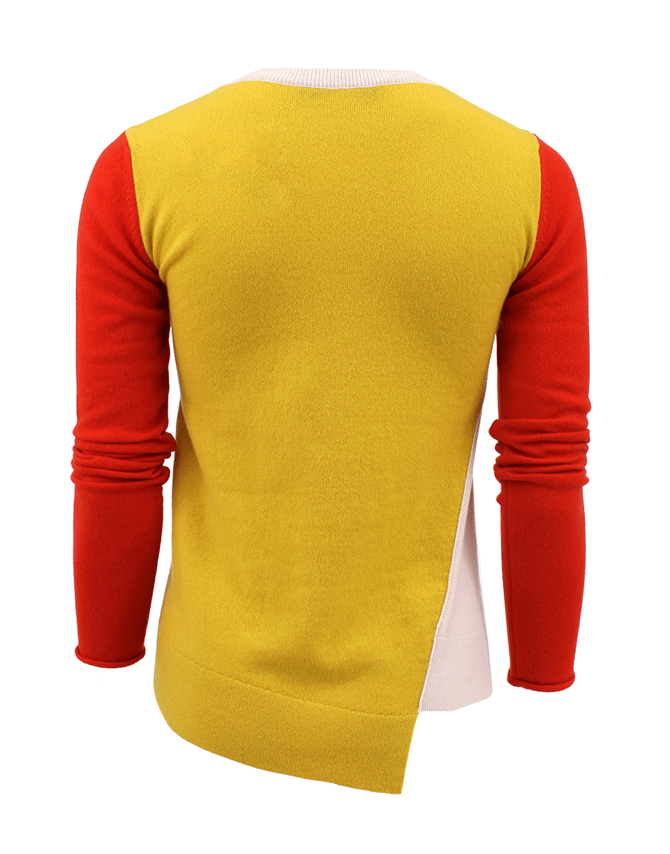 STELLA MCCARTNEY-Long Sleeve Fitted Asymmetrical Pullover-