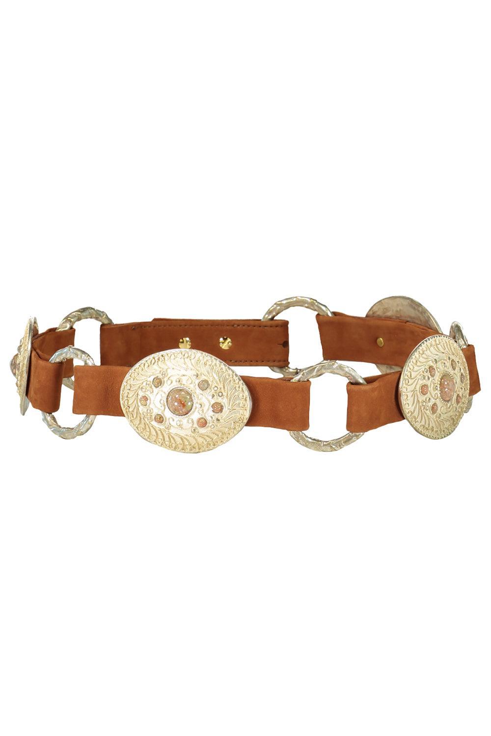 Connect Belt-WHT/GLD-XS-ACCESSORIEBELTS-STREETS AHEAD