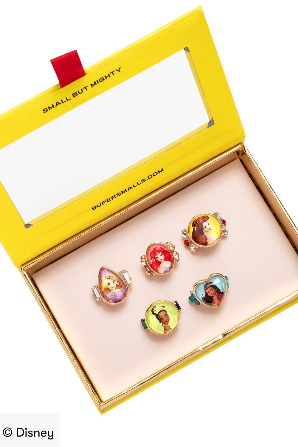 Disney Princess 5-Piece Ring Set-MULTI-ACCESSORIEGIFT-SUPER SMALLS