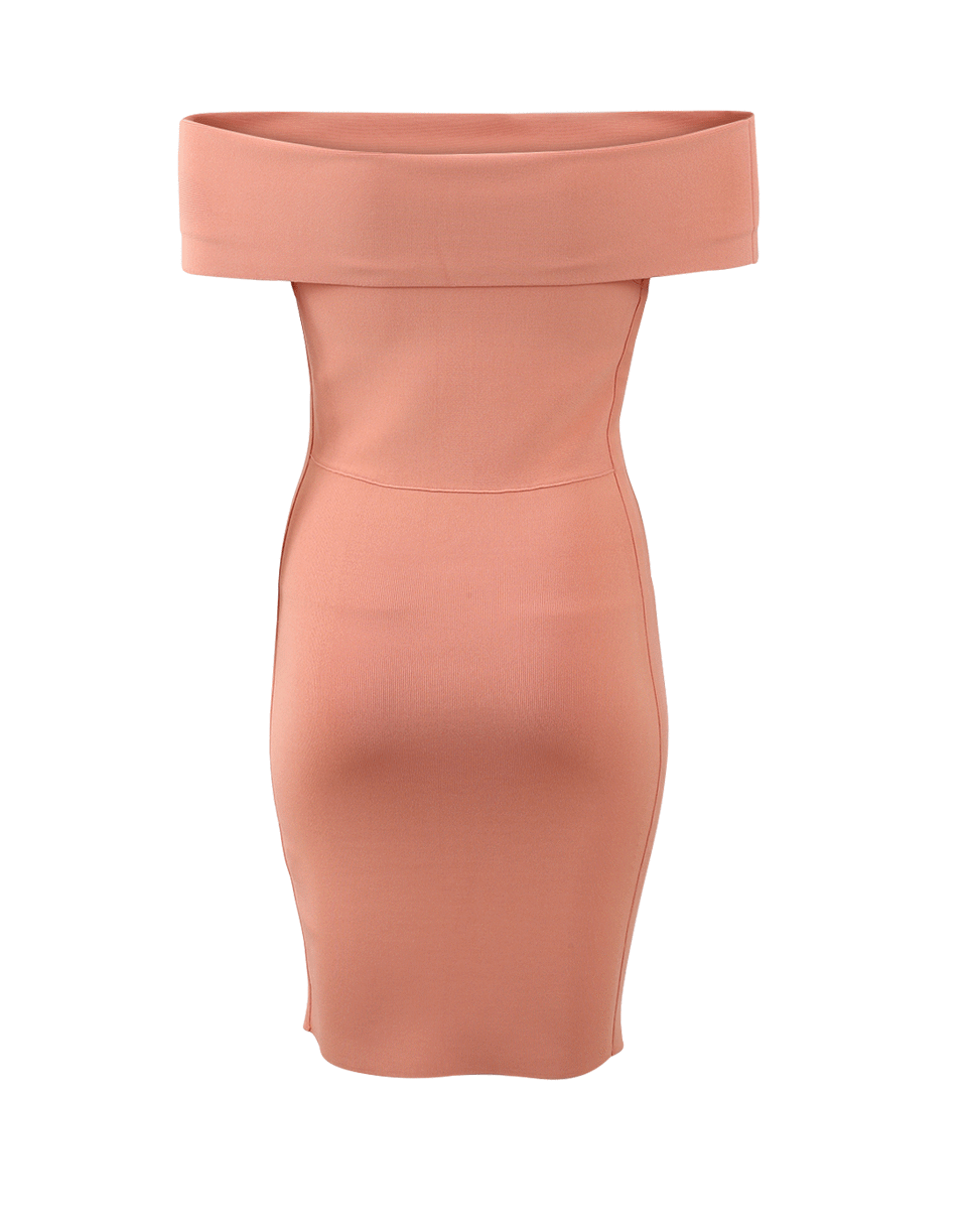 T BY ALEXANDER WANG-Off Shoulder Fitted Dress-