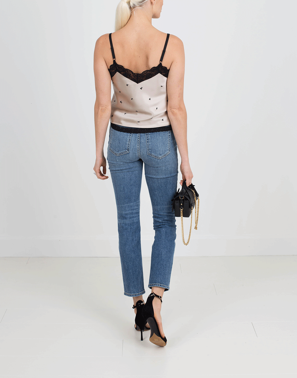 T BY ALEXANDER WANG-Straight Aged Jean-