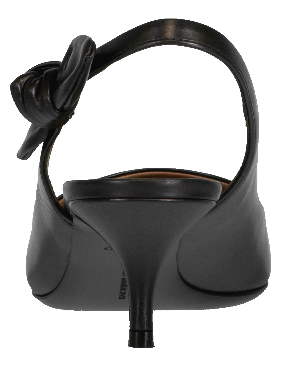 TABITHA SIMMONS-Black Rise Slingback Pump-