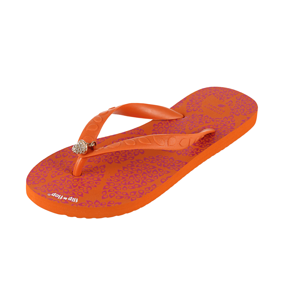 TAMARA COMOLLI-Crystal Pendant Flip-Flop-