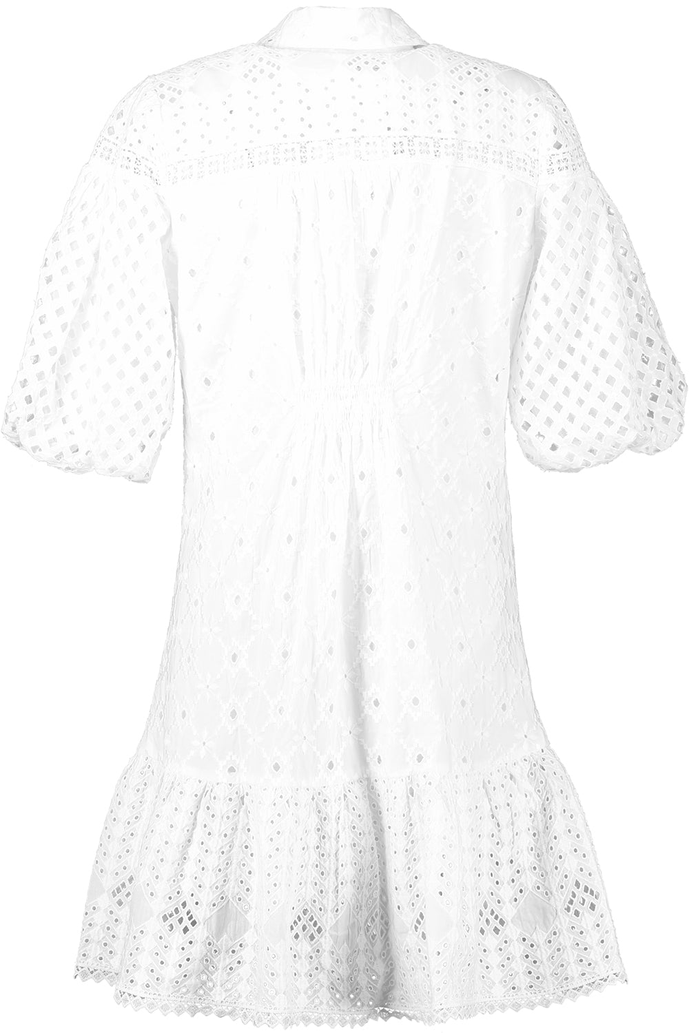 Danubio Dress - Bianco-BIANCO-XS-CLOTHINGDRESSCASUAL-TEMPTATION POSITANO